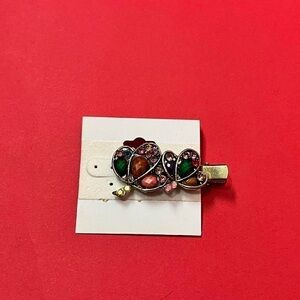 Sparkly butterfly hairpin 💛💙​​​​​​​​​​​​​​​​​​​